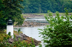 Whitlocks Mill Lighthouse on St. Criox River in Northern Maine